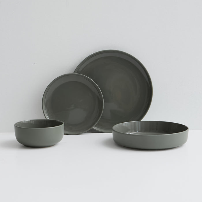 Gaia Stoneware Dinner Bowls, Set of 4