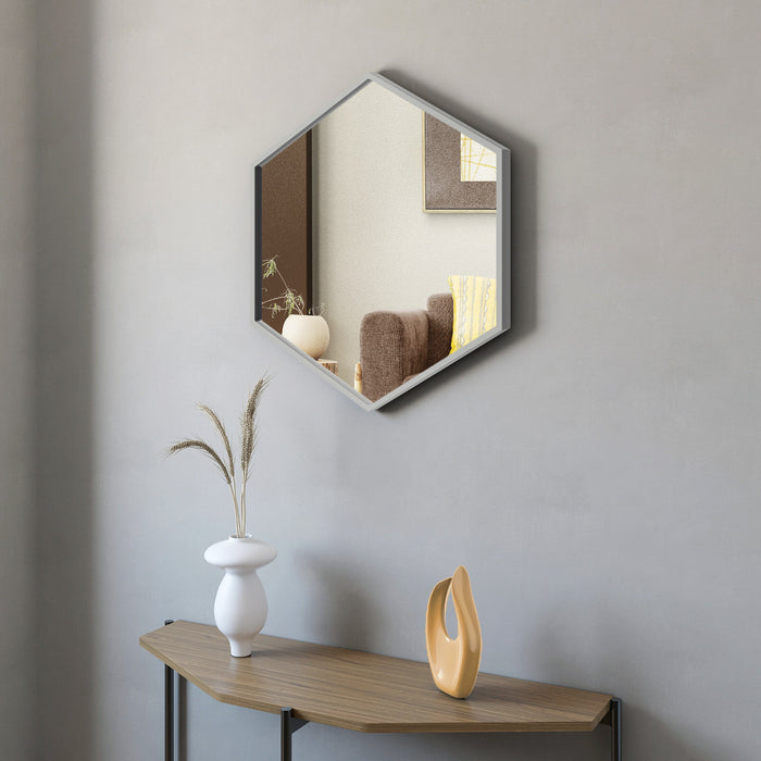 Zona Silver 28\" Mirror