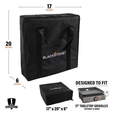 Blacktone 17\" Tabletop Griddle Cover and Carry Bag - 1720