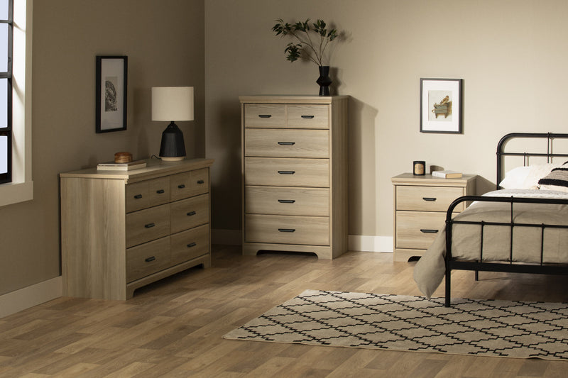 Versa 6-drawer Dresser - Natural Ash 