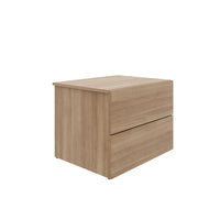 Nordika James Nightstand With 2-Drawers - Brown Oak