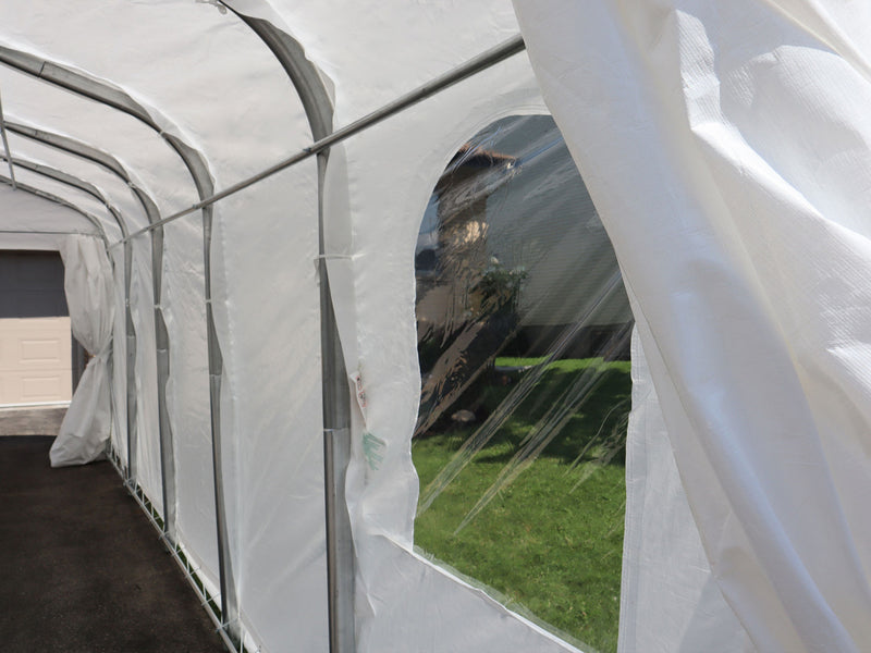 Gazebo Penguin Deluxe Double Car Shelter 20 ft. x 20 ft.