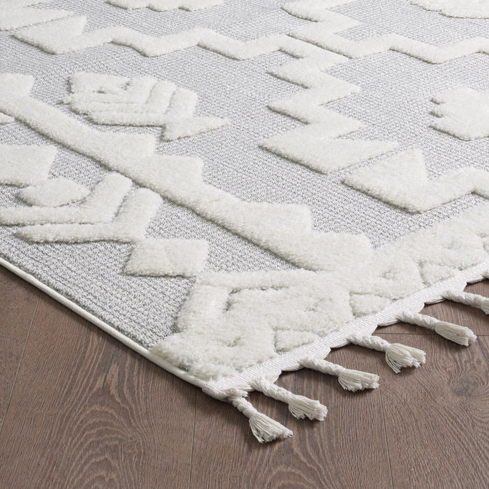 Quinto Tres Moroccan Shag Area Rug - 6'3\" x 9'