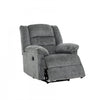 Weston 35 in. Upholstered Power Recliner Chair - Grey | Fauteuil inclinable electrique Weston de 35 po rembourre - Gris