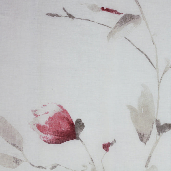 Habitat Symphony Rose Sheer Grommet Curtain Panel - 52 x 95