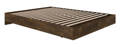 Nordika Full Platform Bed - Truffle | Lit plateforme double Nordika - truffe | D08H0LZT