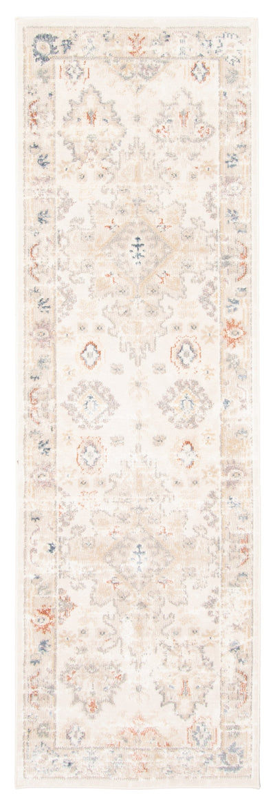 Rococo Ivory Runner Area Rug - 2'8" X 8'2"  | Carpette longue Rococo ivoire - 2 pi 8 po x 8 pi 2 po