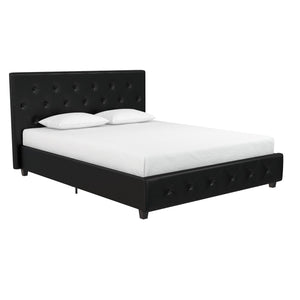 DHP Dakota Fabric Platform Full Bed - Black