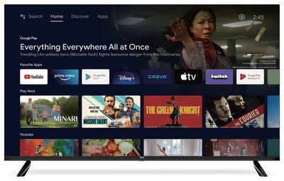 NTC 40" 1080p HD Smart Android TV | Téléviseur intelligent NTC HD 1080p de 40 po avec AndroidTVMC