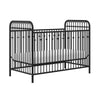 Monarch Hill Ivy Metal Baby Crib - Black