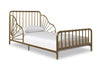 Little Seeds Quinn Whimsical Metal Toddler Bed - Gold