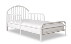 Little Seeds River Metal Toddler Bed - White
