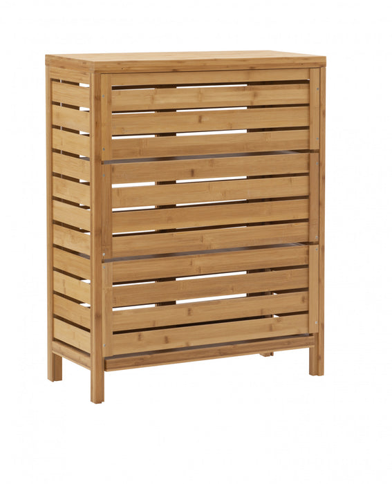 Bracken Bamboo 2-Door Floor Accent Cabinet - Natural