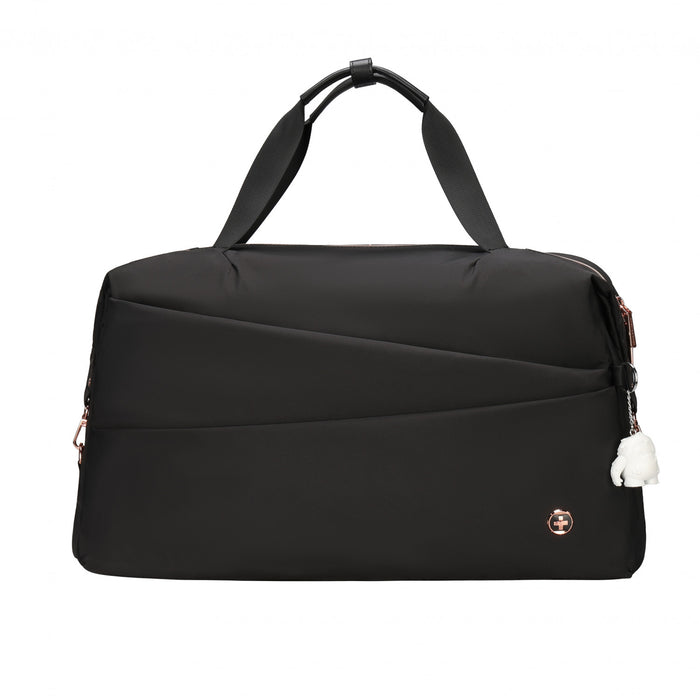 Swissdigital KATY Rose Duffel Bag – 34L, Water-Repellent, 2-Year Warranty, Eco-Friendly, Large Capacity, Travel Essential