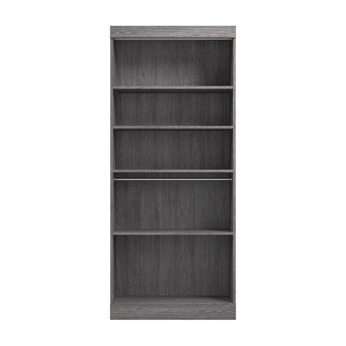 Bestar Pur 36 W Closet Organizer - Bark Grey