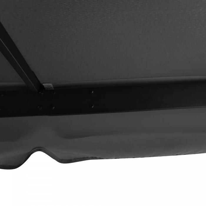 Outsunny 10' X 10' 2-tier Patio Gazebo With Mesh Sidewalls, Coffee