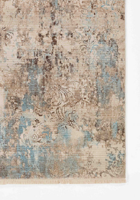Malia Traditional 5'0\" x 7'9\" Area Rug in Blue Indoor Area Rug