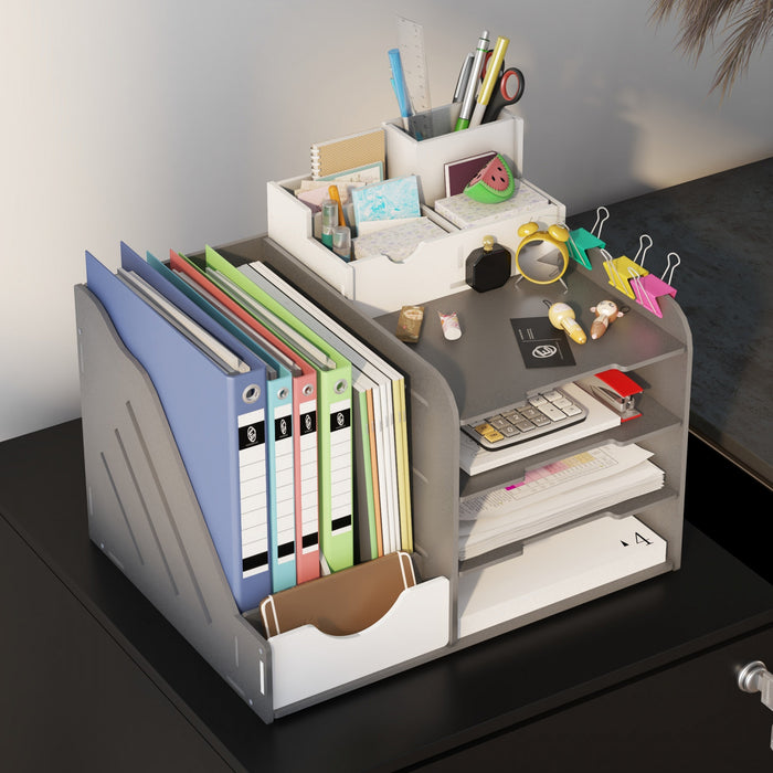 Vinsetto 2-drawer Vertical Filing Cabinet For Letter A4 Legal Size