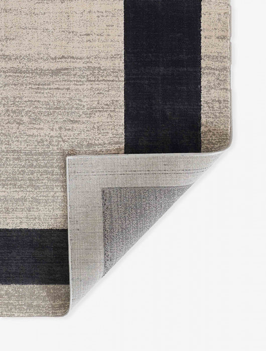 Sorelle Contemporary 7'9\" x 9'10\" Area Rug in Grey Indoor Area Rug