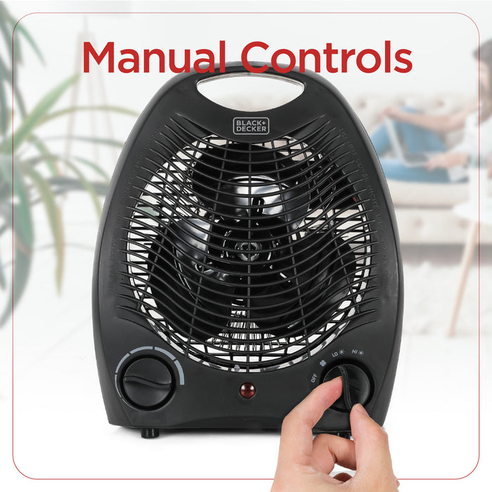 Black+Decker 10\" Personal Desktop Heater