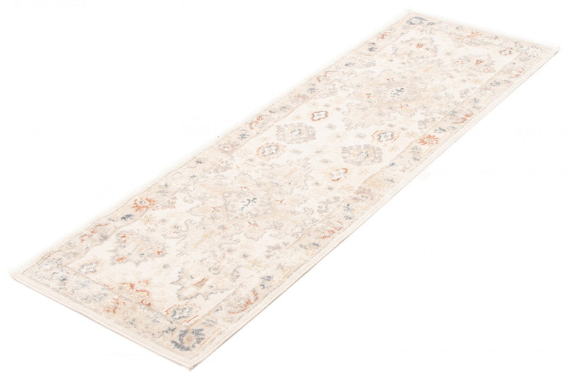 Rococo Ivory Runner Area Rug - 2'8\" X 8'2\"  