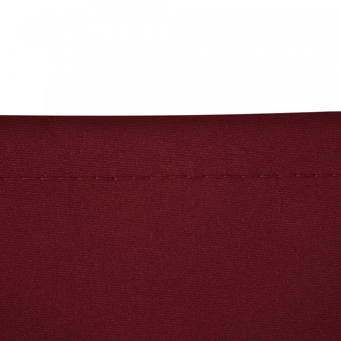Outsunny 11' X 10' Retractable Awning Fabric Replacement Outdoor Sunshade Canopy Awning Cover, Uv Protection, Wine Red