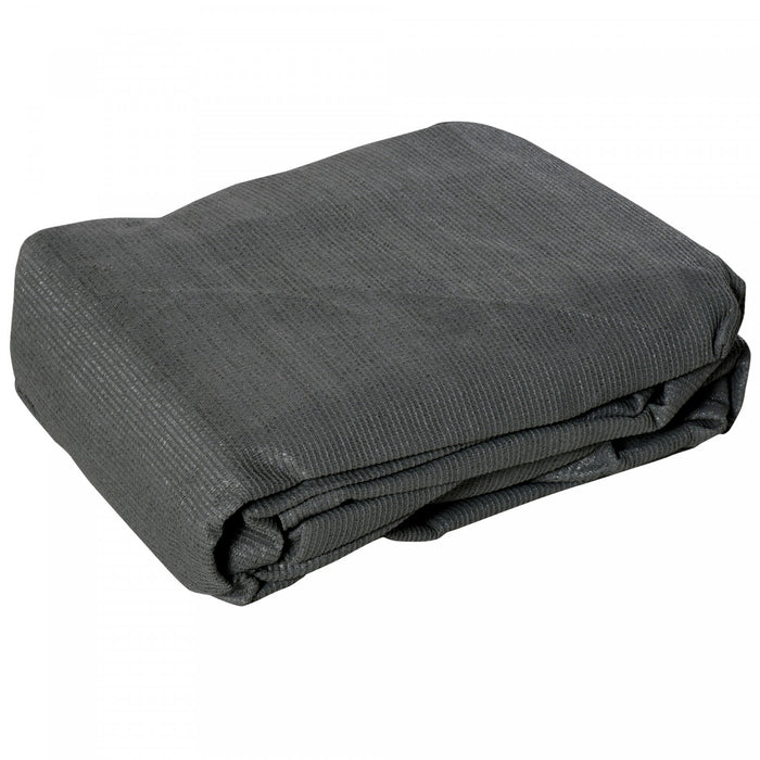 Outsunny Sun Shade Sail With Led Lights, 90% Uv Block Triangle Shade Cloth