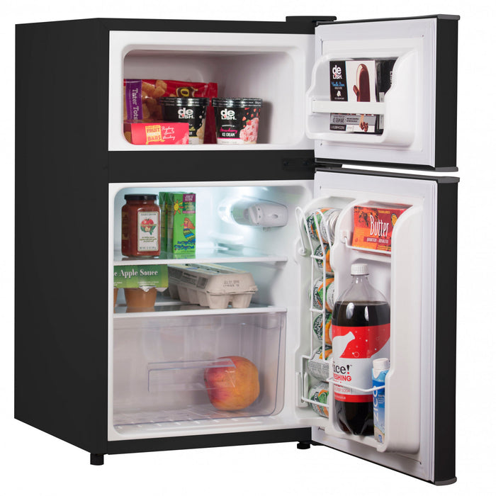 BCRK Series BLACK+DECKER 3.1 Cu. Ft. Compact Two Door Refrigerator, BCRDK32B