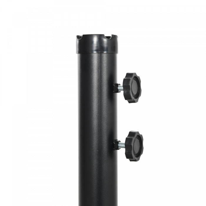 Outsunny 10ft Cantilever Patio Umbrella Hanging Offset Umbrella W/ Crank