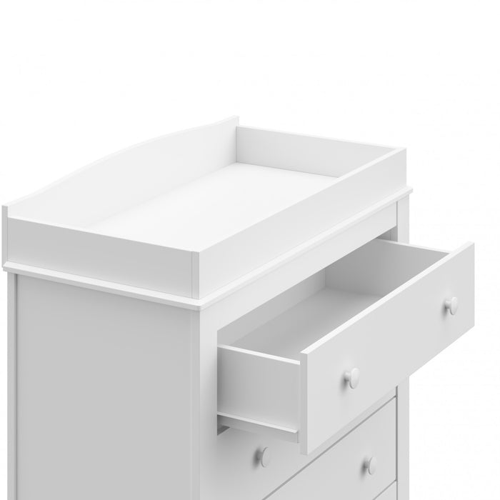 Graco Noah 3 Drawer Chest with Changing Topper - White