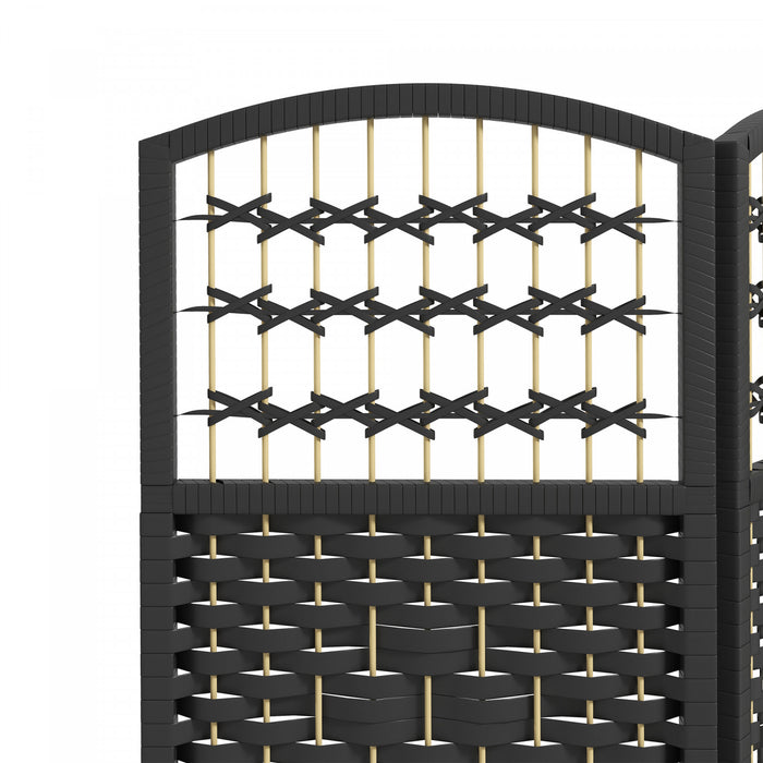 Homcom 6 Panel Folding Room Divider 5.6 Ft Privacy Screen