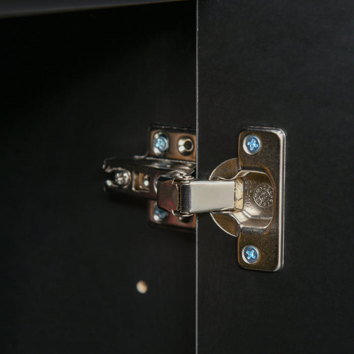 HOMCOM High Gloss Buffet Sideboard with Drawers Kitchen Storage Cabinet