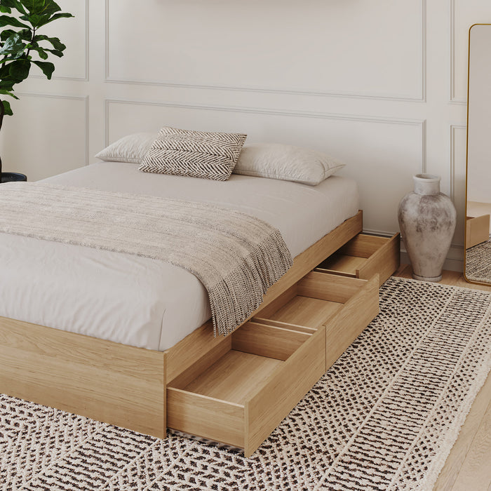 3-Drawer Storage Bed Frame, King