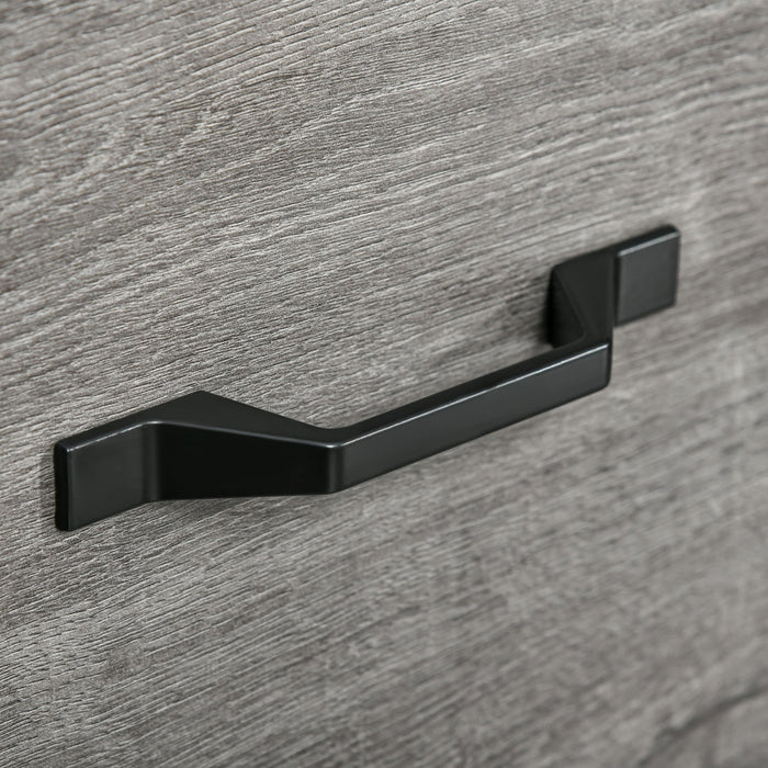 Vinsetto Filing Cabinet With Hanging Rail