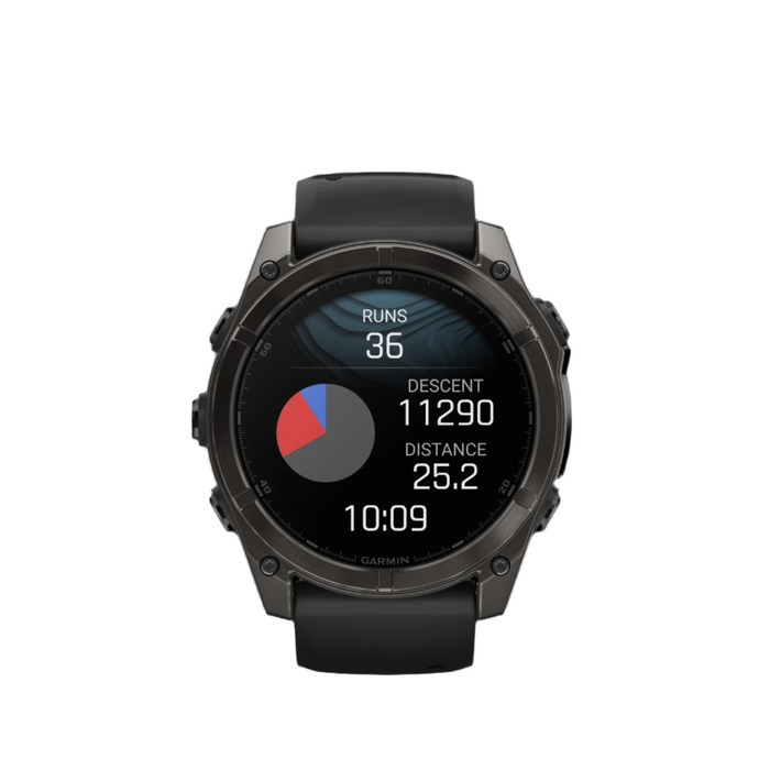 Garmin Fēnix 8 Amoled Sapphire Smartwatch 51mm - Gps, Compass, Gyroscope And Barometric Altimeter 