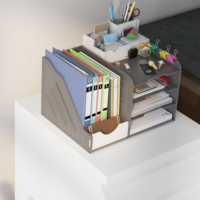 Vinsetto 3-drawer Vertical Filing Cabinet For Letter A4 Legal Size