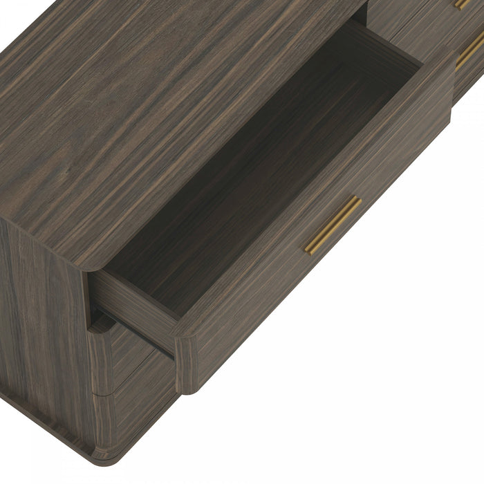 Clifford Traditional Dresser in Walnut (6-Drawer)