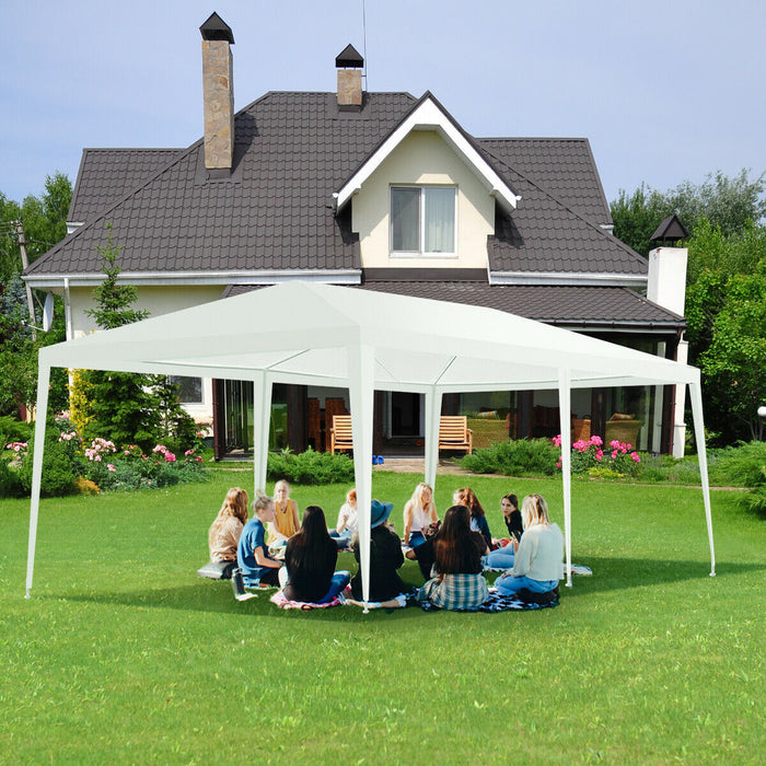 Costway Wedding Tent Canopy Party 10'x20' Heavy Duty Gazebo Cater Event W/ Side Walls