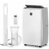 HOMCOM 12000 BTU Portable Air Conditioner with Dehumidifier & Fan, AC Unit