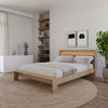 Gael Headboard with Integrated Lighting | Gael, Tete de lit avec etageres et eclairage integres