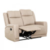 Hollis 57 in. Upholstered Reclining Loveseat - Taupe | Causeuse inclinable Hollis de 57 po rembourree - Taupe