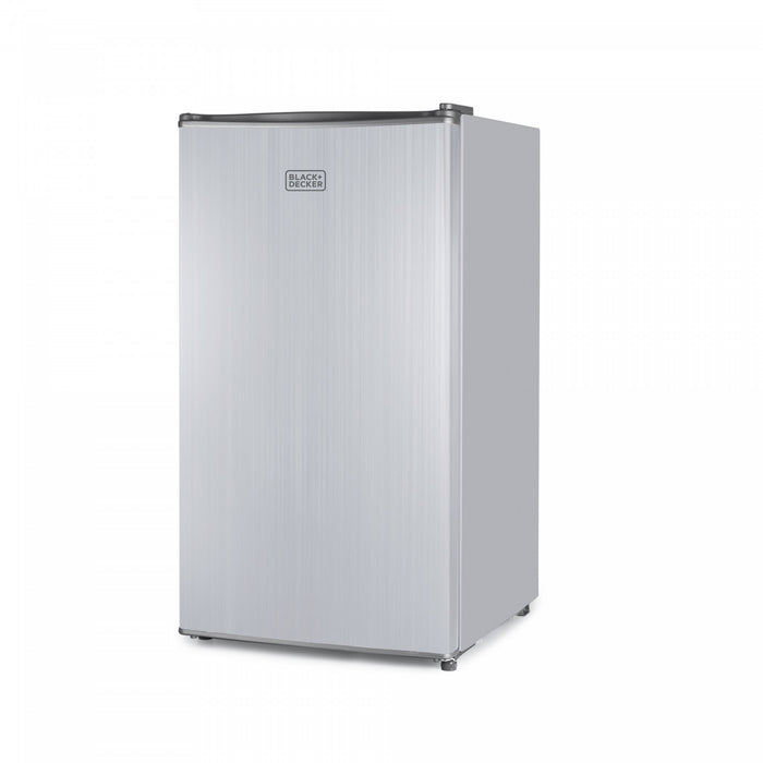 BCRK Series BLACK+DECKER 3.2 Cu. Ft. Compact Refrigerator, BCRK32V, Stainless Look