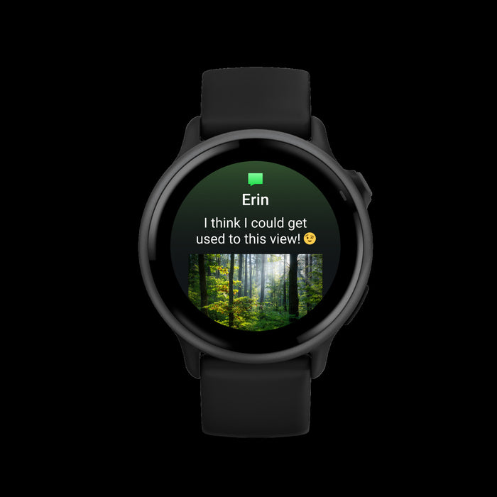 Garmin Vivoactive 6 Slate Black Health Smartwatch - Wellness Tracker, Body Battery Monitoring, Sleep Coach, Sports Apps, Garmin Pay, Music Storage