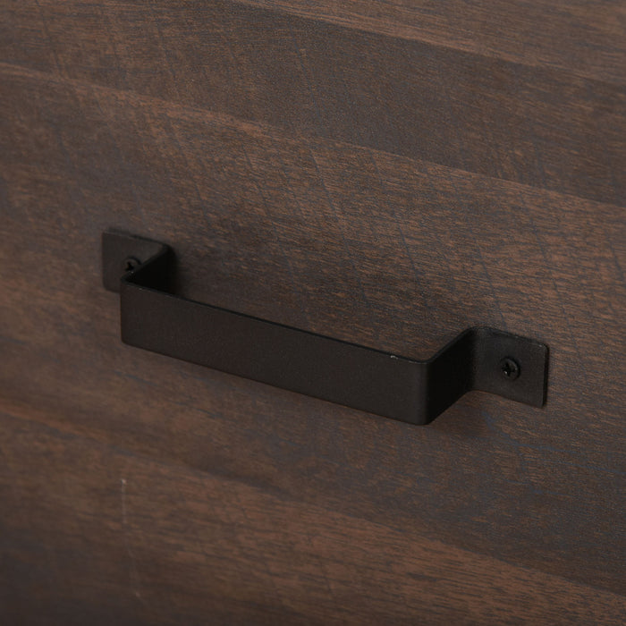 Vinsetto File Cabinet With 2 Drawers And Hanging Rail