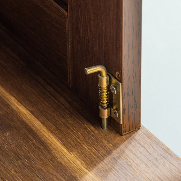 Pawhut 29.5\" Wooden Dog Cage With Windows, End Table Furniture Style, Modern Pet Kennel With Lockable Doors Elevated Base For Small And Medium-sized Dogs, Brown