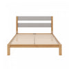 Kumiki Interlocking Bamboo Platform Bed with Headboard - Queen Size | Kumiki lit plateforme à emboîtement en bambou avec tête de lit - Grand