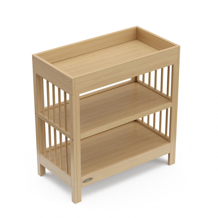 Graco Teddi Changing Table with Water-Resistant Changing Pad - Driftwood