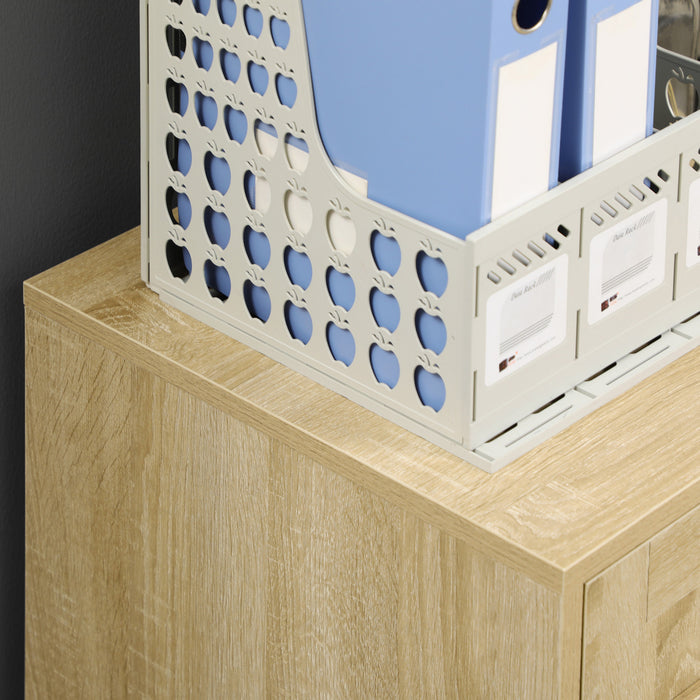 Vinsetto Veritcal Filing Cabinet With Hanging Bars For Letter A4 Size