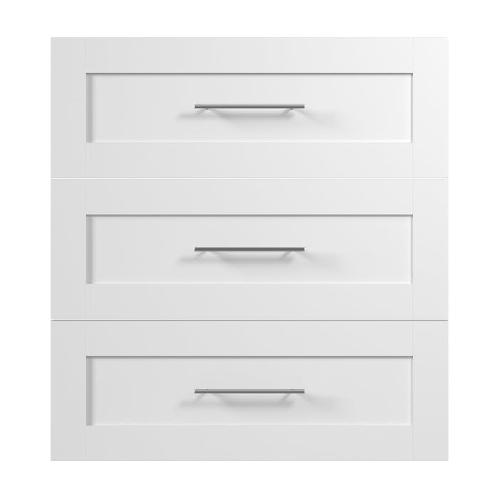 Bestar Pur 3 Drawer Set for 36 W Closet Organizer - White