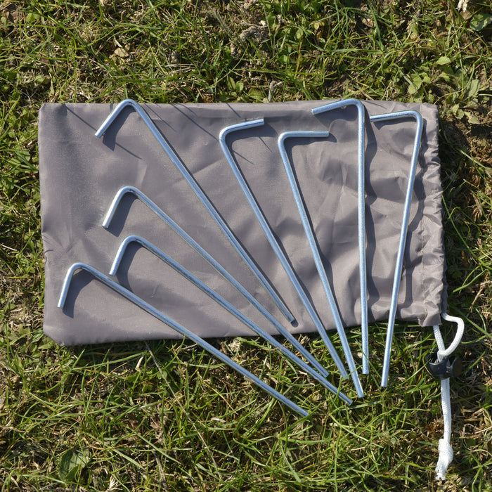 Outsunny 7' X 7' Garden Foldable Pop Up Gazebo Tent With Backpack & Adjustable Legs Outdoor Party Canopy, Blue & Black